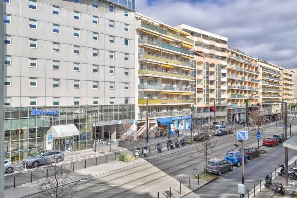 L29 Lenval Beach At 1Min Walk To Sea Front Ac Balcony Ницца Экстерьер фото