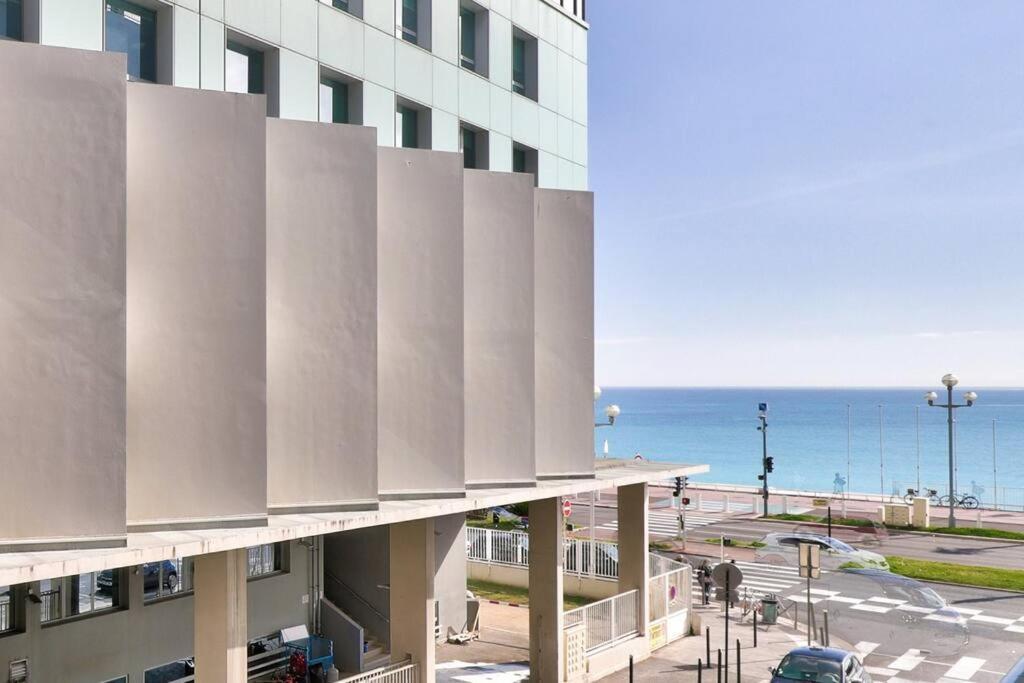 L29 Lenval Beach At 1Min Walk To Sea Front Ac Balcony Ницца Экстерьер фото